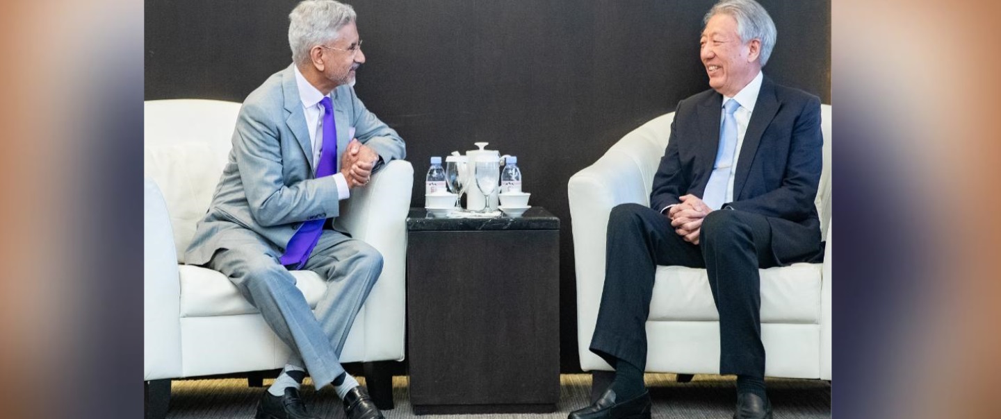  External Affairs Minister, Dr. S. Jaishankar met with Senior Minister and Coordinating Minister for National Security, Mr. Teo Chee Hean on 25 March 2024 