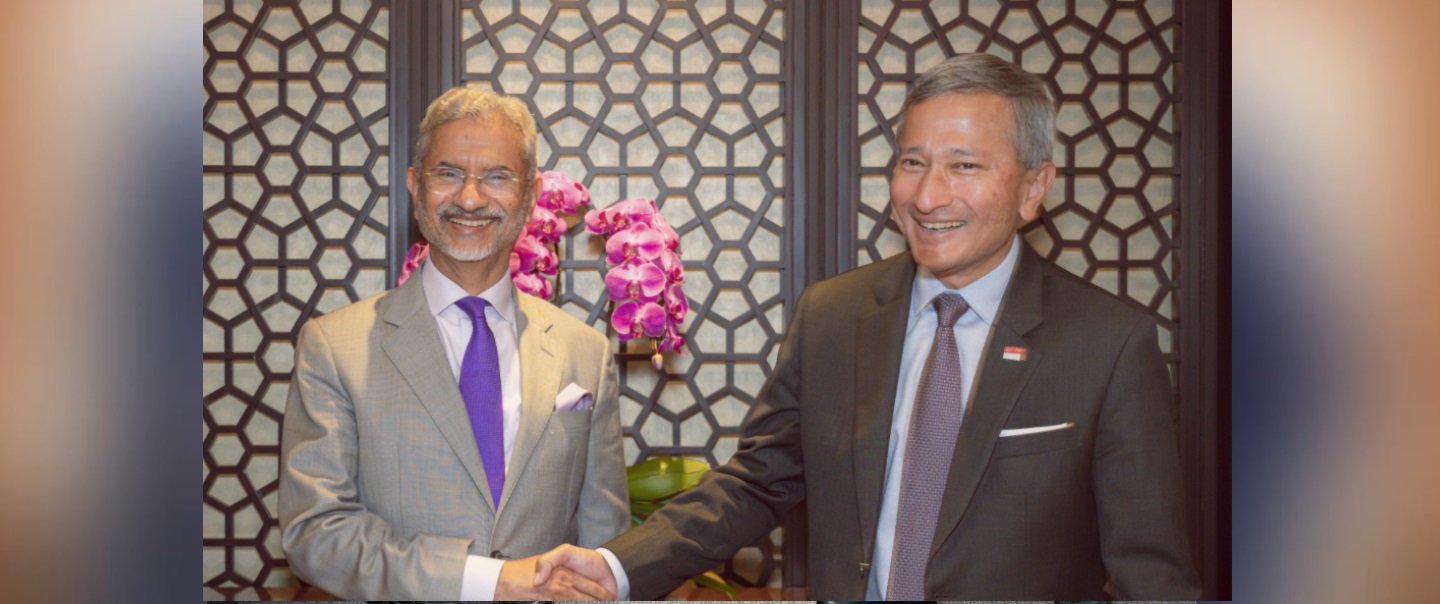  External Affairs Minister, Dr. S. Jaishankar met with Minister for Foreign Affairs, Mr. Vivian Balakrishnan on 25 March 2024 