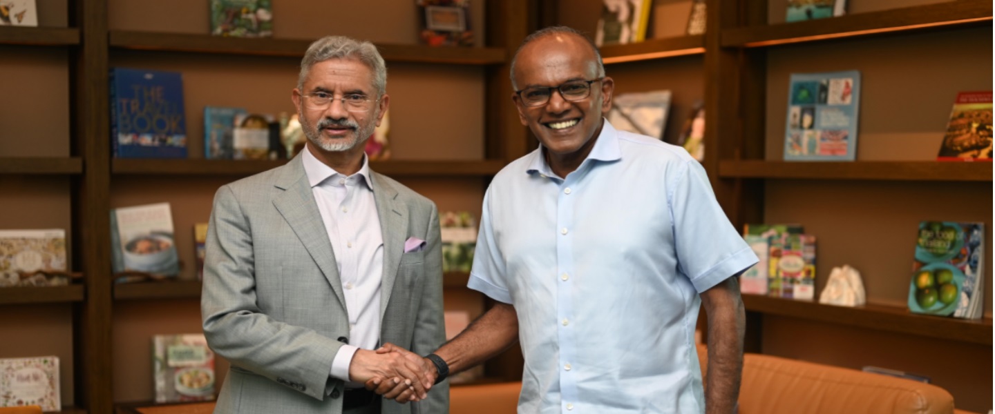  External Affairs Minister, Dr. S. Jaishankar met with Minister for Home Affairs and Law, Mr. K Shanmugam on 25 March 2024 
